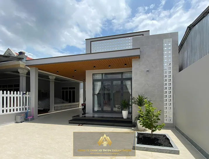 Công trình nhà cấp 4 Gia đình Anh Tài