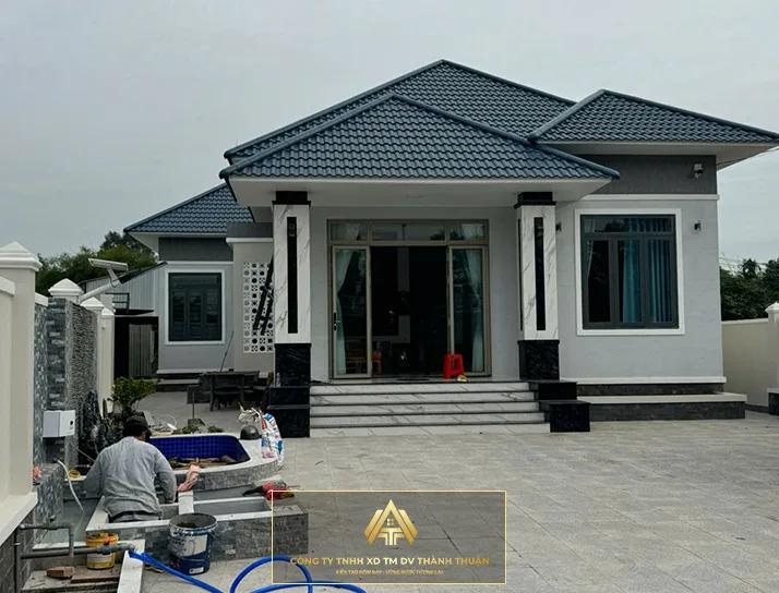 Công trình nhà cấp 4 Gia đình Anh Lộc tại Long Thành