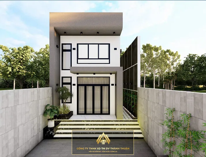 Công trình nhà phố Gia đình Anh Hậu