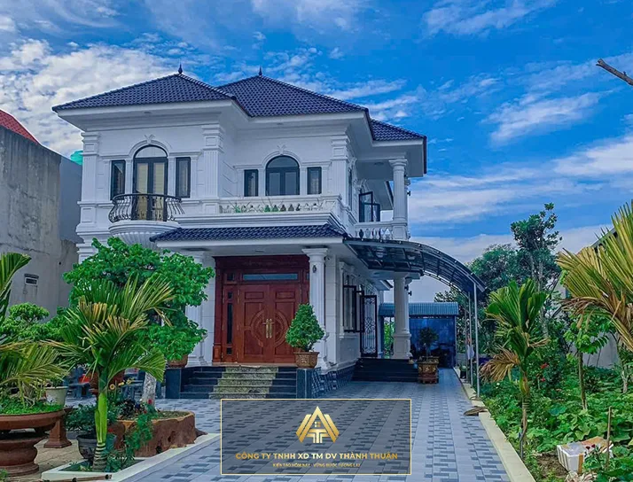 Công Trình Biệt Thự Tân Cổ Điển 2 Tầng Tại Nhơn Trạch, Đồng Nai